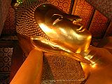Bangkok 03 02 Wat Po Temple of the Reclining Buddha Head